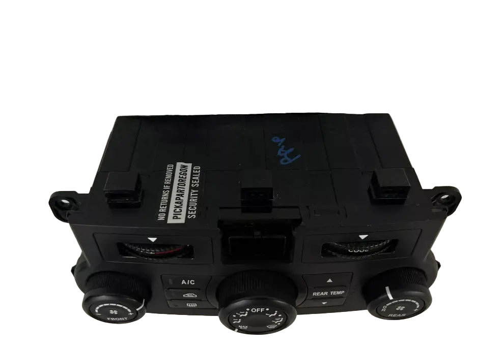 2006-2008 Kia Sedona (Manual, 3-Knob, 3-Zone) A/C Heater Climate Control Used OEM