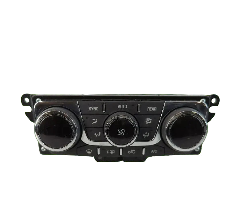 2007-2016 GMC Acadia (Rear, w/o Radio Control) A/C Heater Temperature Climate Control Used OEM