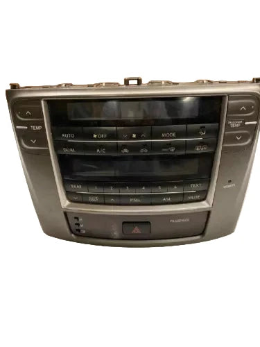 2006-2013 Lexus IS250 IS350 A/C Heater Climate Control Temperature Panel Used OEM